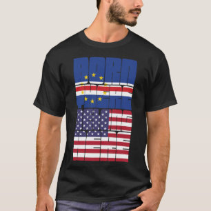 Geboren Kaapverdië Behorend Amerikaans T-shirt