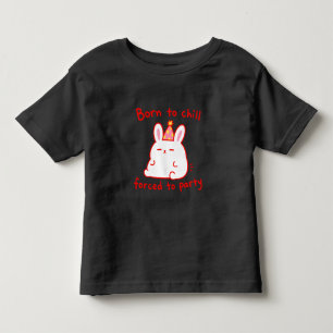 Geboren Konijn Voor Chille Feestjes Kinder Shirts