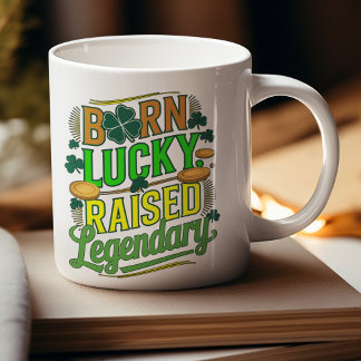 Geboren Lucky opgegroeid legendarische St. Patrick Koffiemok