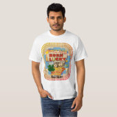 Geboren Lucky poker T-shirt (Voorkant volledig)