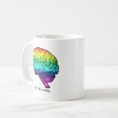 GEBOREN MET DIT HERSENEN KOFFIEMOK (Voorkant links)