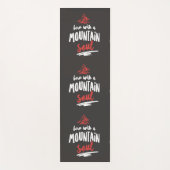Geboren met een Mountain Soul Yogamat (Voorkant)