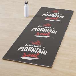 Geboren met een Mountain Soul Yogamat