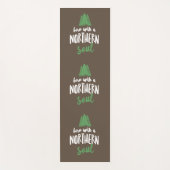 Geboren met een noordelijke sol yogamat (Voorkant)