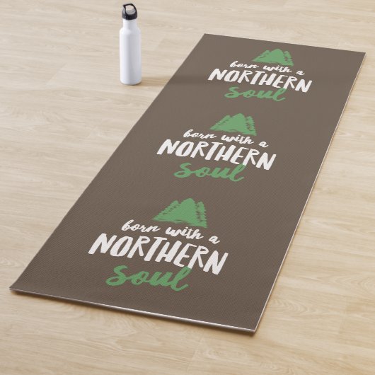 Geboren met een noordelijke sol yogamat (In situ)