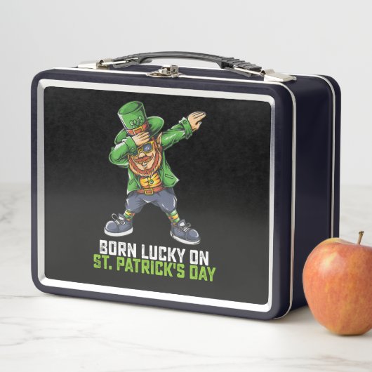 Geboren met geluk op St. Patrick's Day Dabbing Ver (In situ)