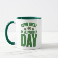 Geboren met geluk op St. Patrick's Day Ierse verja