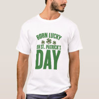 Geboren met geluk op St. Patrick's Day Ierse verja