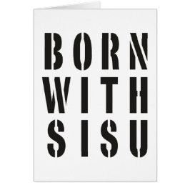 Geboren met Sisu