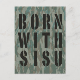 Geboren met Sisu 2 Briefkaart