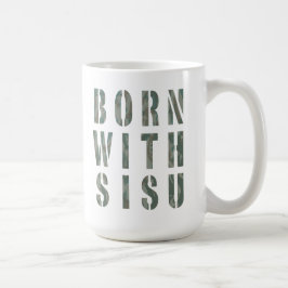Geboren met Sisu Camo 1 Koffiemok