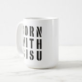 Geboren met Sisu Koffiemok (Voorkant links)