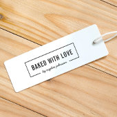 Geboren Moderne Vet & Script Naam Gebakken met Lie Zelfinktende Stempel