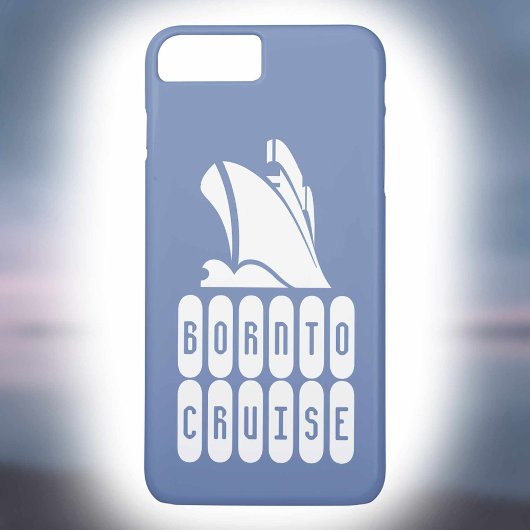 Geboren naar cruise. Een hoesje voor kruisliefhebb