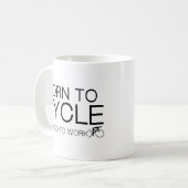 Geboren naar cyclus koffiemok (Voorkant links)