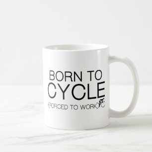 Geboren naar cyclus koffiemok