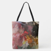 Geboren naar verf Canvas tas (Achterkant)