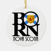 GEBOREN Nova Scotia Keramisch Ornament (Voorkant)
