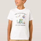 Geboren om anders te zijn | schrikkeljaar verjaard t-shirt (Voorkant)