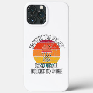 Geboren om Basketball te spelen die gedwongen word Case-Mate iPhone Case