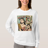 Geboren om boeks Shirt te lezen | Comic Book Retro (Voorkant)