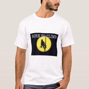 Geboren om boomchirurg boomverzorger kettingzaag c t-shirt