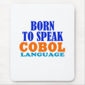 Geboren om COBOL-taal te spreken Muismat (Voorkant)