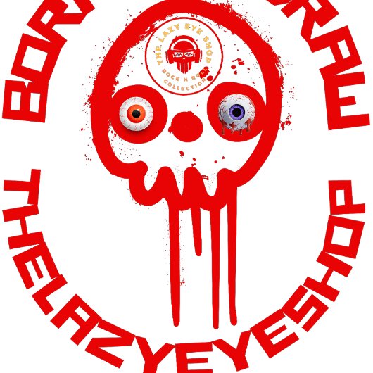 Geboren om collage ontwerp te tekenen t-shirt