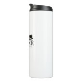 Geboren om Dapper te zijn Thermosbeker (Geroteerd rechts)