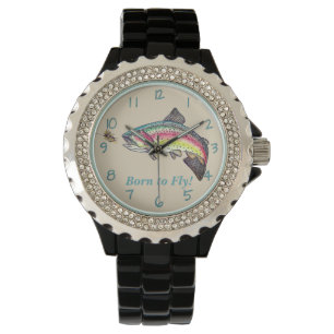 Geboren om de Springende Visserij van de Vlieg van Horloge