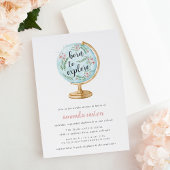 Geboren om de uitnodiging van het Baby shower te o