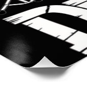 Geboren om drums te spelen perfect poster (Hoek)