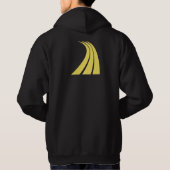 Geboren om een coureur te zijn hoodie (Achterkant)