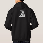Geboren om een coureur te zijn hoodie (Achterkant)