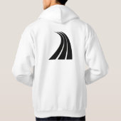 Geboren om een coureur te zijn hoodie (Achterkant)