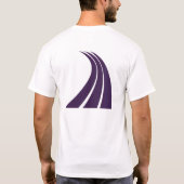 Geboren om een coureur te zijn t-shirt (Achterkant)