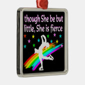 GEBOREN OM EEN FIGURE SKING-CHAMPIE TE ZIJN METALEN ORNAMENT (Rechts)