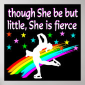 GEBOREN OM EEN FIGURE SKING-CHAMPIE TE ZIJN POSTER (Voorkant)