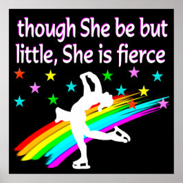 GEBOREN OM EEN FIGURE SKING-CHAMPIE TE ZIJN POSTER