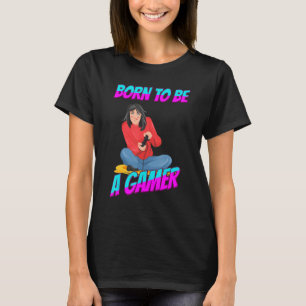 Geboren om een gokkerige grappige Humor te zijn T-shirt
