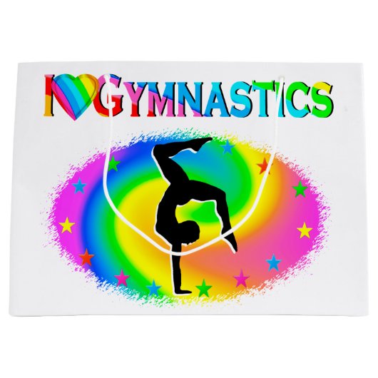 GEBOREN OM EEN GYMNAST-CHAMPIE TE ZIJN LARGE CADEAUTASJE (Voorkant)