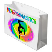GEBOREN OM EEN GYMNAST-CHAMPIE TE ZIJN LARGE CADEAUTASJE (Achterkant Gekanteld)