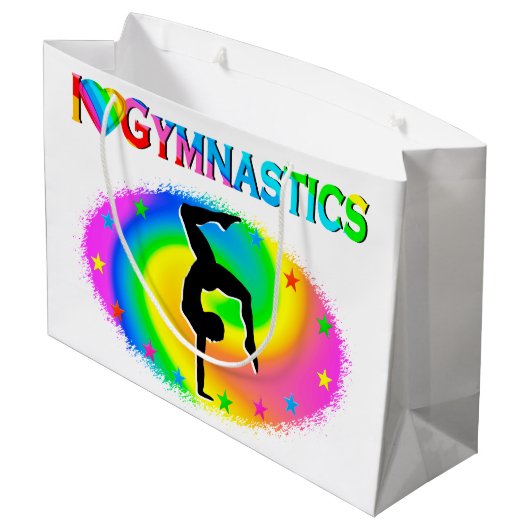 GEBOREN OM EEN GYMNAST-CHAMPIE TE ZIJN LARGE CADEAUTASJE (Achterkant Gekanteld)