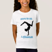 Geboren om een Gymnast te zijn - Gymnastiek T-shir T-shirt
