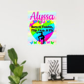 GEBOREN OM EEN KONINGKONINGIN TE ZIJN POSTER (Thuiskantoor)