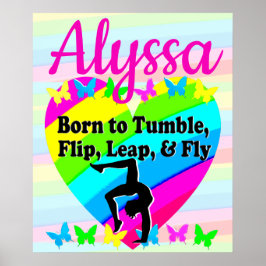 GEBOREN OM EEN KONINGKONINGIN TE ZIJN POSTER