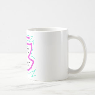 Geboren om een turner te zijn koffiemok