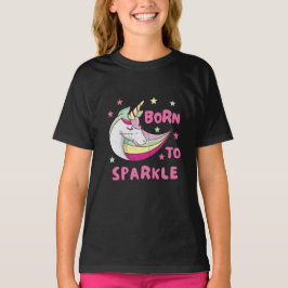 Geboren om een Unicorn Magical Sparkle te worden T-shirt
