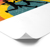 Geboren om gedwongen te werken met loopbaanrunner poster (Hoek)