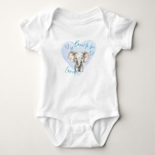 Geboren om Geliefd te Worden – Cute Olifant Baby B Romper